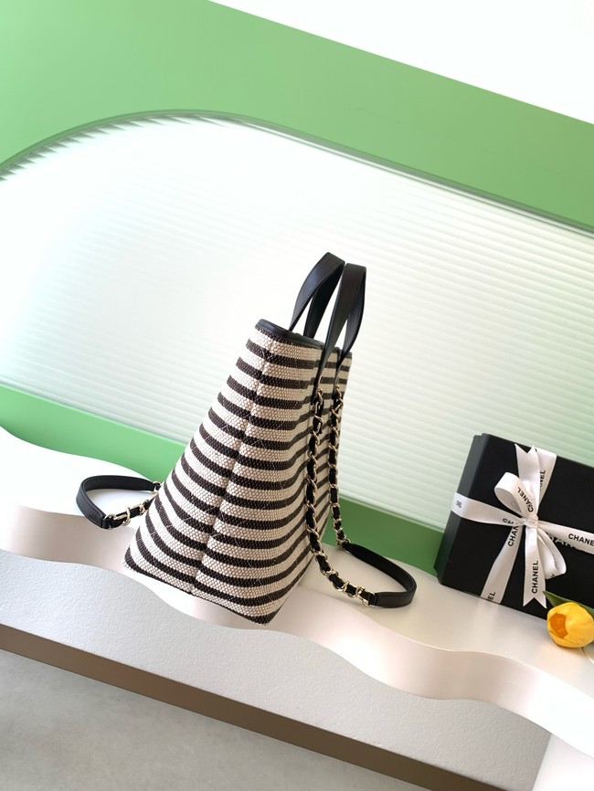 CHANEL Large Tote AS60074 black