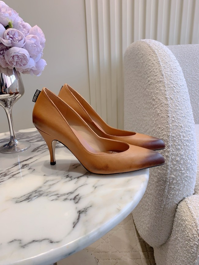 MIUMIU WOMENS Gala Pump Heel 8CM 55704-4