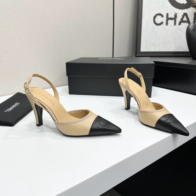 Chanel Slingbacks Iridescent Lambskin 55734-2