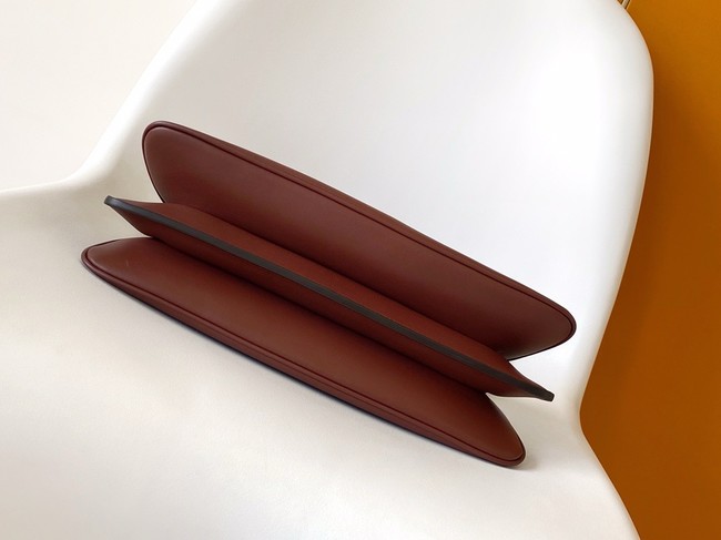 FENDI Way Medium Cowhide Bag 8BN367 wine red