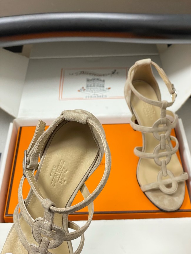 Hermes Sandals Heel 10.5CM 66931-1