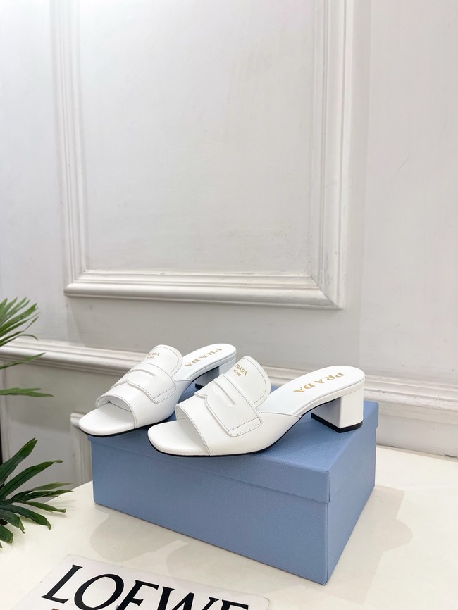 Prada Slippers Heel Height 4.5CM 66953-2