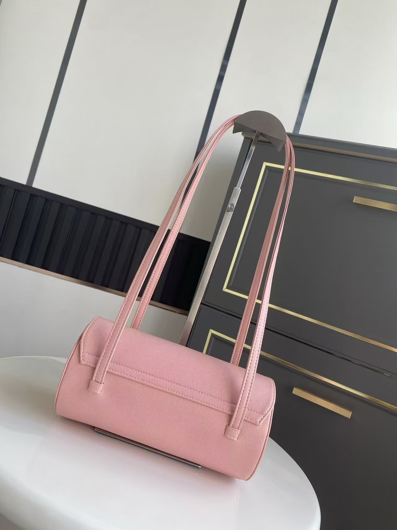 Chanel 26S Preppy Coco Top Handle Bag A53203 Pink