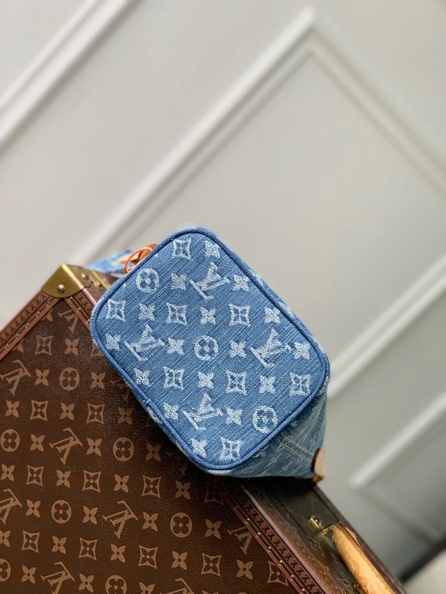 Louis Vuitton NEW All In BB M28107 Blue Denim