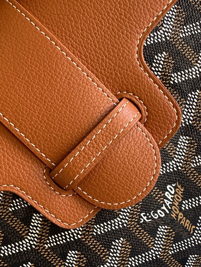 Goyard Saigon Soft Mini Bag 7CL07P black&brown