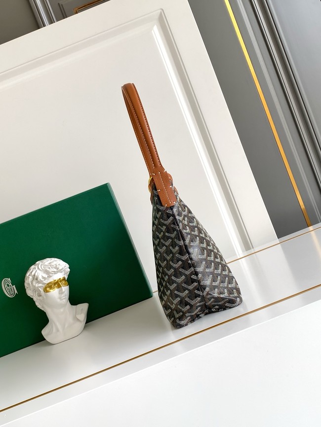 Goyard mini hobo 1CL03P black&brown