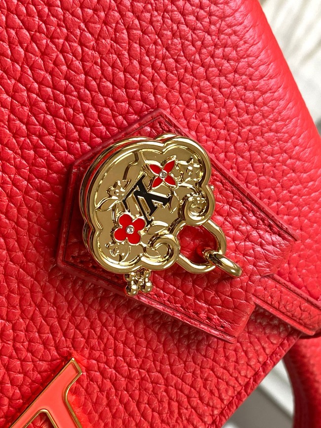 Louis Vuitton Capucines BB M27300 red