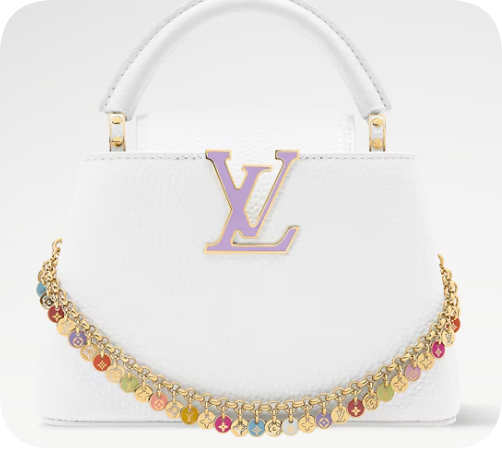 Louis vuitton Capucines BB M28197 white