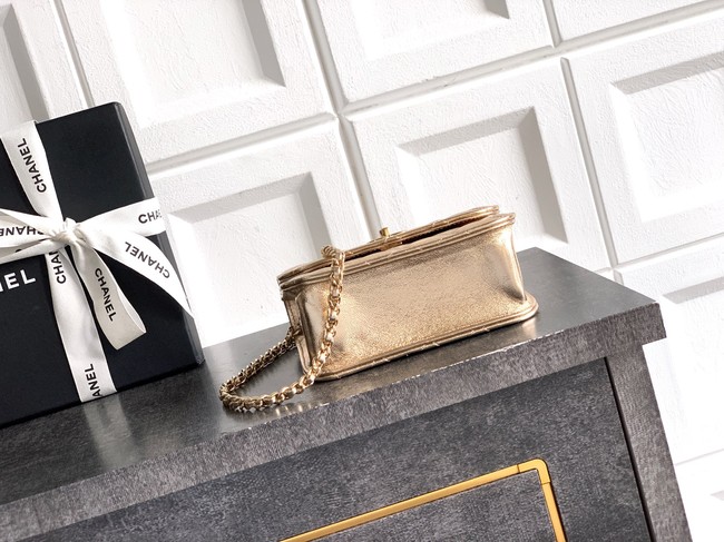 Chanel Clutch With Chain AP4975 Light Golden