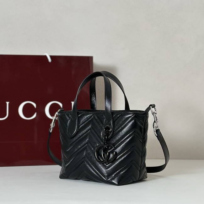 Gucci GG Marmont small tote bag 855391 black