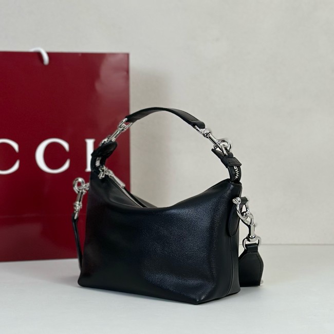 Gucci Brera small crossbody bag 871595 black leather