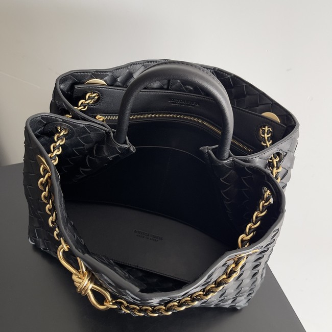 Bottega Veneta Medium Andiamo 766016V black