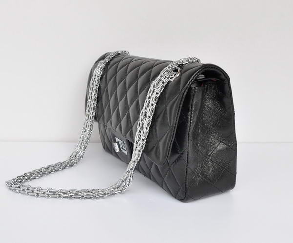 buy cheap Chanel 2.55 Series 1122 Classic Black Sheepskin Flap Bag Silver Hardware buy cheap Chanel 2.55 Series 1122 Classic Black Sheepskin Flap Bag Silver Hardware