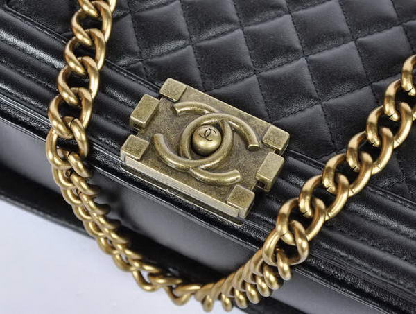 Hot Sell Chanel A67086 Black Le Boy Flap Shoulder Bag Distressed Hot Sell Chanel A67086 Black Le Boy Flap Shoulder Bag Distressed