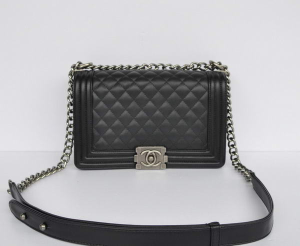 Chanel Le Boy Flap Shoulder Bag A67086 Black Chanel Le Boy Flap Shoulder Bag A67086 Black