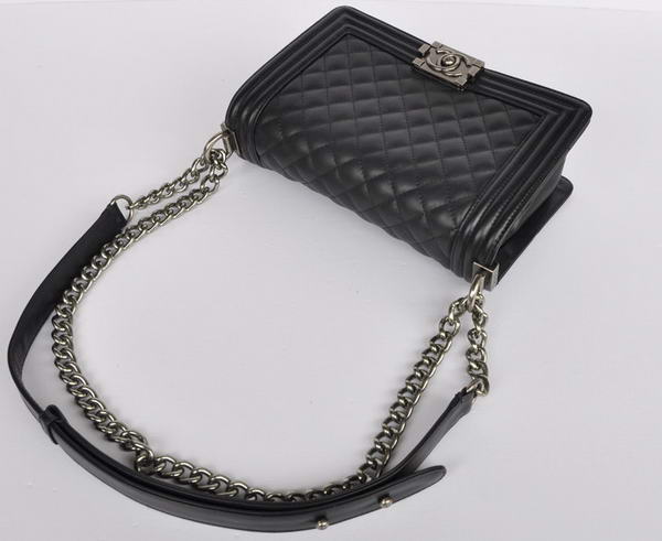Chanel Le Boy Flap Shoulder Bag A67086 Black Chanel Le Boy Flap Shoulder Bag A67086 Black