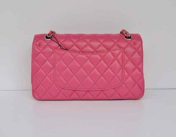 Cheap Chanel 2.55 Series Flap Bag 1112 Rose Sheepskin Leather Silver Hardware Cheap Chanel 2.55 Series Flap Bag 1112 Rose Sheepskin Leather Silver Hardware