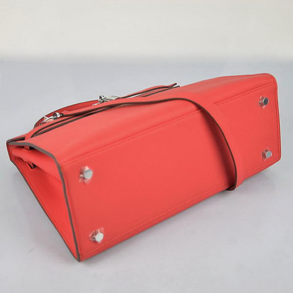 Hermes Kelly 32cm Bags Togo Leather Light Red Hermes Kelly 32cm Bags Togo Leather Light Red