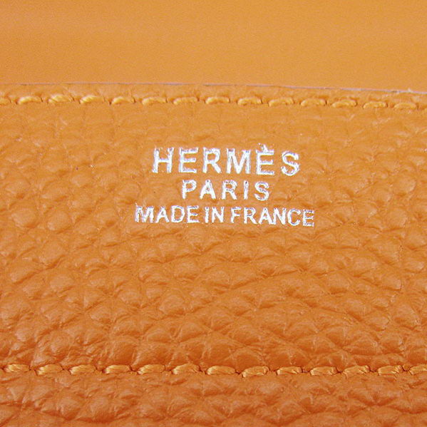 Hermes Sac Depeche 38cm Briefcase Clemence Orange Hermes Sac Depeche 38cm Briefcase Clemence Orange