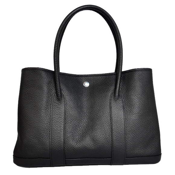 Hermes Garden Party 36CM Bag Clemence Black
