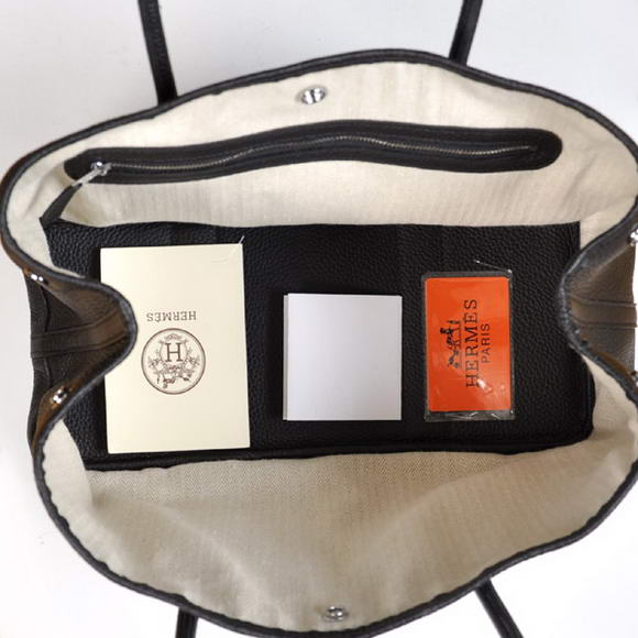 Hermes Garden Party 36CM Bag Clemence Black Hermes Garden Party 36CM Bag Clemence Black