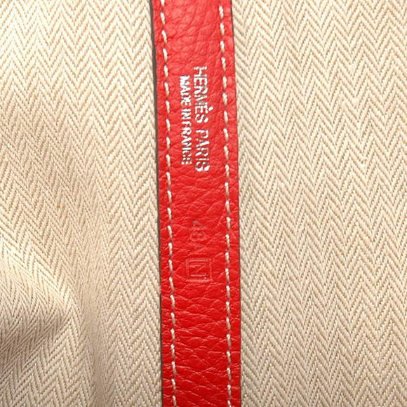 Hermes Garden Party 36CM Bag Clemence Red Hermes Garden Party 36CM Bag Clemence Red