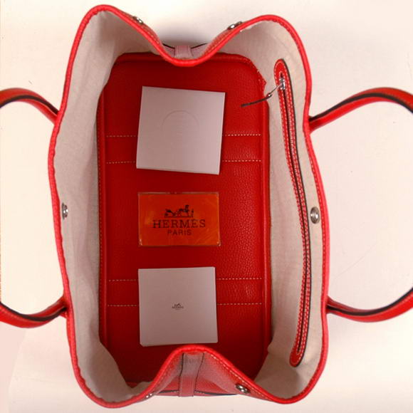 Hermes Garden Party 36CM Bag Clemence Red Hermes Garden Party 36CM Bag Clemence Red