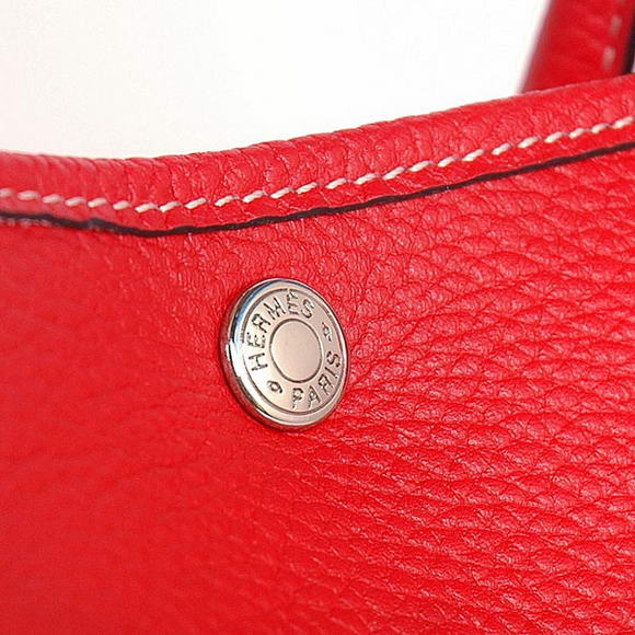 Hermes Garden Party 36CM Bag Clemence Red Hermes Garden Party 36CM Bag Clemence Red