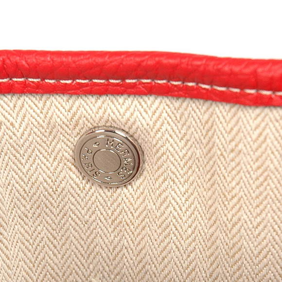 Hermes Garden Party 36CM Bag Clemence Red Hermes Garden Party 36CM Bag Clemence Red