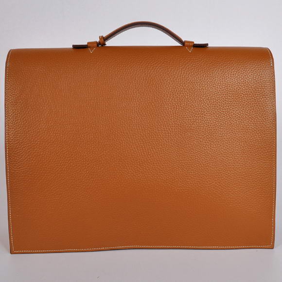 Hermes Sac Depeche 38cm Briefcase Clemence Camel Hermes Sac Depeche 38cm Briefcase Clemence Camel