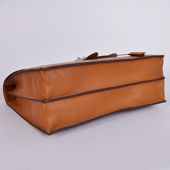 Hermes Sac Depeche 38cm Briefcase Clemence Camel Hermes Sac Depeche 38cm Briefcase Clemence Camel