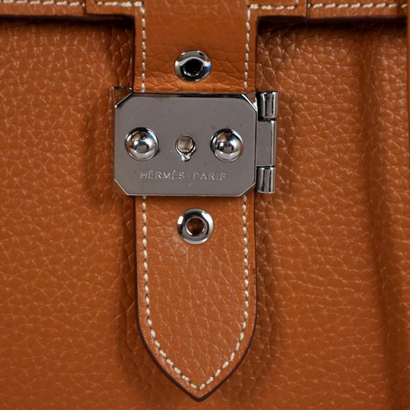 Hermes Sac Depeche 38cm Briefcase Clemence Camel Hermes Sac Depeche 38cm Briefcase Clemence Camel