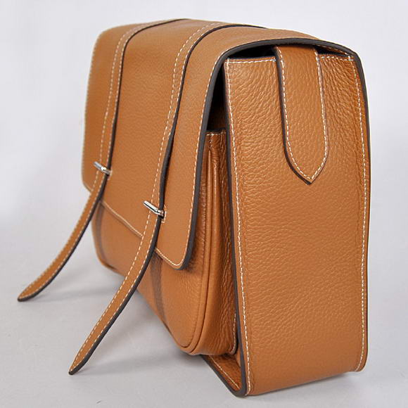 Hermes Steve 32CM Mens Bag Clemence Camel Hermes Steve 32CM Mens Bag Clemence Camel