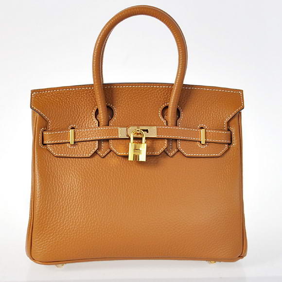 Hermes Birkin 25CM Tote Bags Togo Leather Camel Godlen Hermes Birkin 25CM Tote Bags Togo Leather Camel Godlen