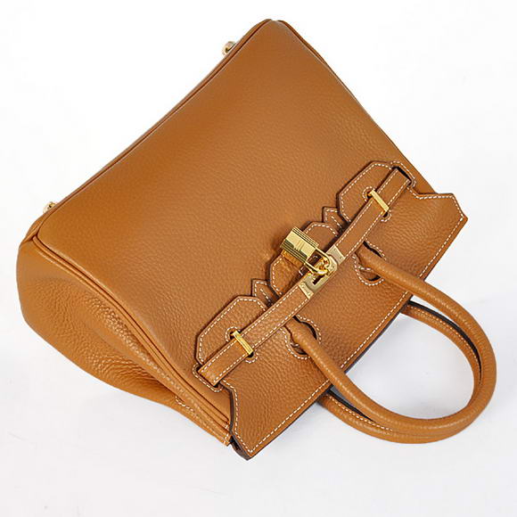 Hermes Birkin 25CM Tote Bags Togo Leather Camel Godlen Hermes Birkin 25CM Tote Bags Togo Leather Camel Godlen