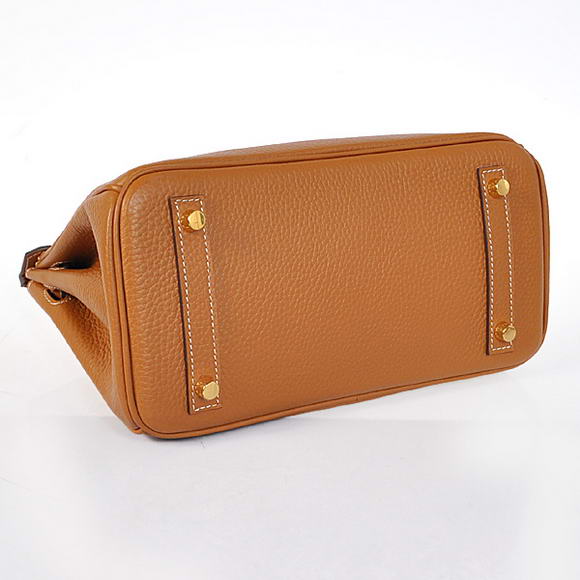 Hermes Birkin 25CM Tote Bags Togo Leather Camel Godlen Hermes Birkin 25CM Tote Bags Togo Leather Camel Godlen