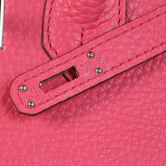 Hermes Birkin 25CM Tote Bags Togo Leather Peach Silver Hermes Birkin 25CM Tote Bags Togo Leather Peach Silver