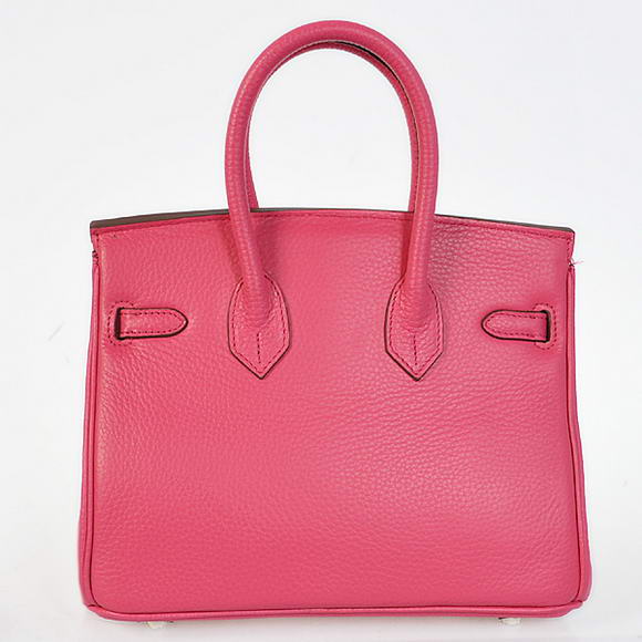 Hermes Birkin 25CM Tote Bags Togo Leather Peach Silver Hermes Birkin 25CM Tote Bags Togo Leather Peach Silver