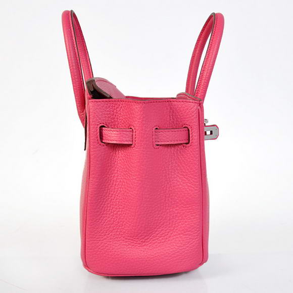 Hermes Birkin 25CM Tote Bags Togo Leather Peach Silver Hermes Birkin 25CM Tote Bags Togo Leather Peach Silver