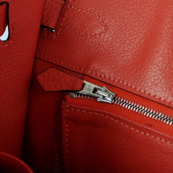 Hermes Birkin 30CM Tote Bags Pompadour Grain Leather Silver Hermes Birkin 30CM Tote Bags Pompadour Grain Leather Silver