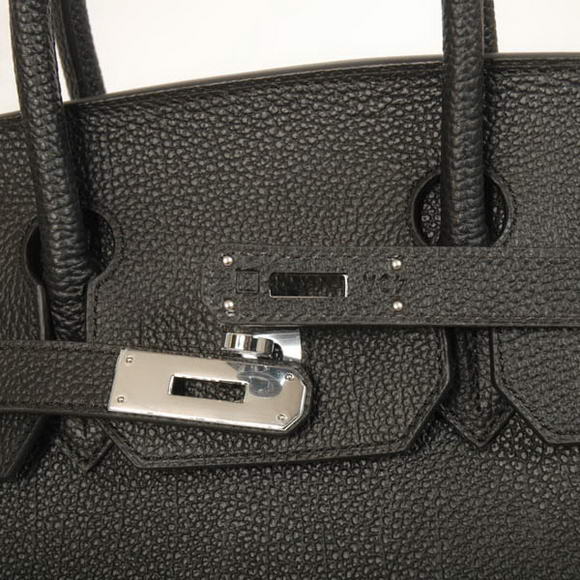 Hermes Birkin 30CM Tote Bags Smooth Togo Leather Black Hermes Birkin 30CM Tote Bags Smooth Togo Leather Black