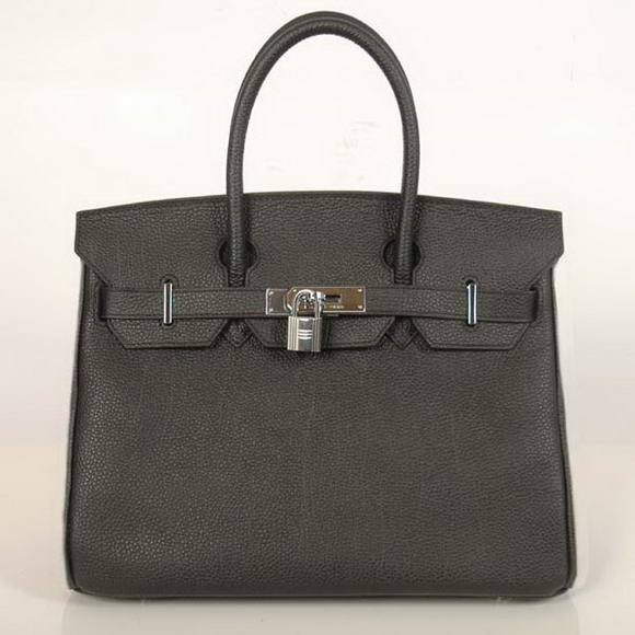 Hermes Birkin 30CM Tote Bags Smooth Togo Leather Black Hermes Birkin 30CM Tote Bags Smooth Togo Leather Black