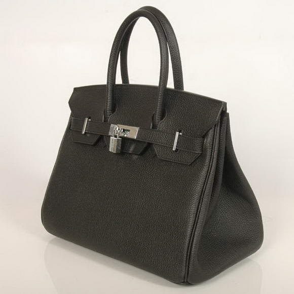 Hermes Birkin 30CM Tote Bags Smooth Togo Leather Black Hermes Birkin 30CM Tote Bags Smooth Togo Leather Black