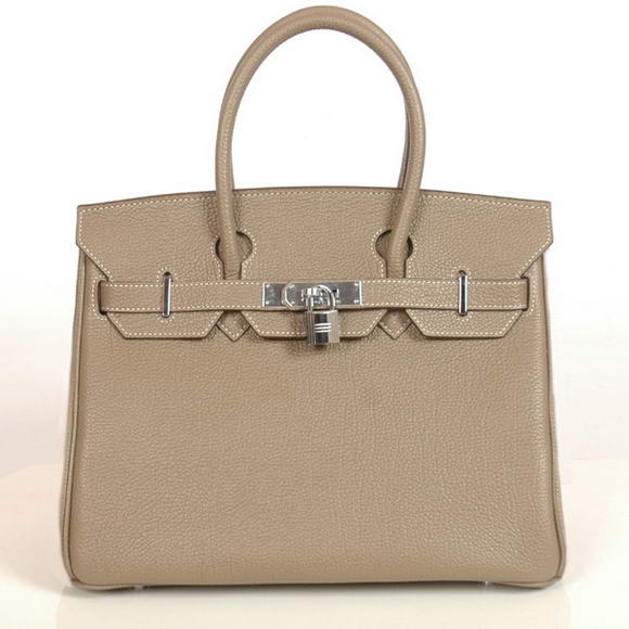 Hermes Birkin 30CM Tote Bags Smooth Togo Leather Dark Grey Hermes Birkin 30CM Tote Bags Smooth Togo Leather Dark Grey