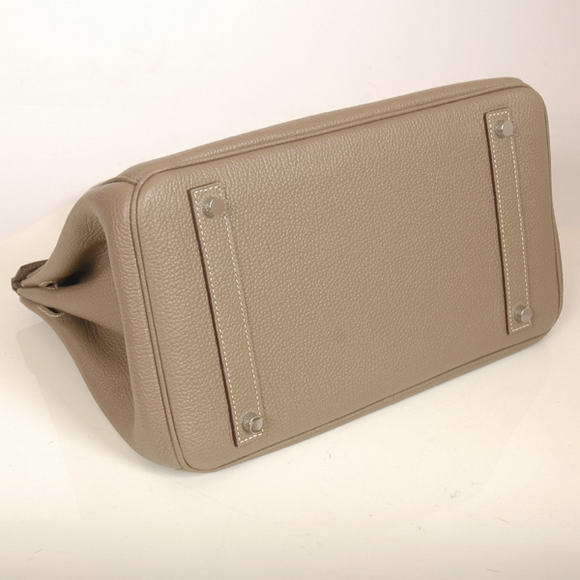 Hermes Birkin 30CM Tote Bags Smooth Togo Leather Dark Grey Hermes Birkin 30CM Tote Bags Smooth Togo Leather Dark Grey