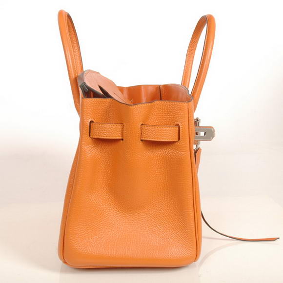 Hermes Birkin 30CM Tote Bags Smooth Togo Leather Orange Hermes Birkin 30CM Tote Bags Smooth Togo Leather Orange