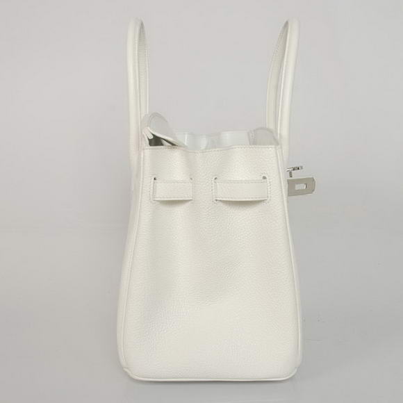 Hermes Birkin 30CM Tote Bags Smooth Togo Leather White Hermes Birkin 30CM Tote Bags Smooth Togo Leather White