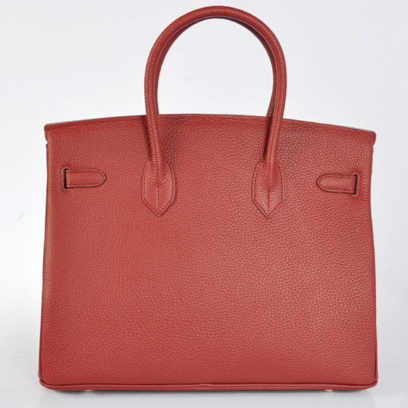 Hermes Birkin 35CM Tote Bags Togo Leather Bordeaux Golden Hermes Birkin 35CM Tote Bags Togo Leather Bordeaux Golden