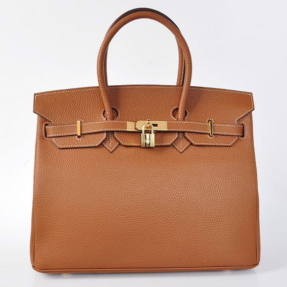 Hermes Birkin 35CM Tote Bags Togo Leather Dark Oceer Golden Hermes Birkin 35CM Tote Bags Togo Leather Dark Oceer Golden