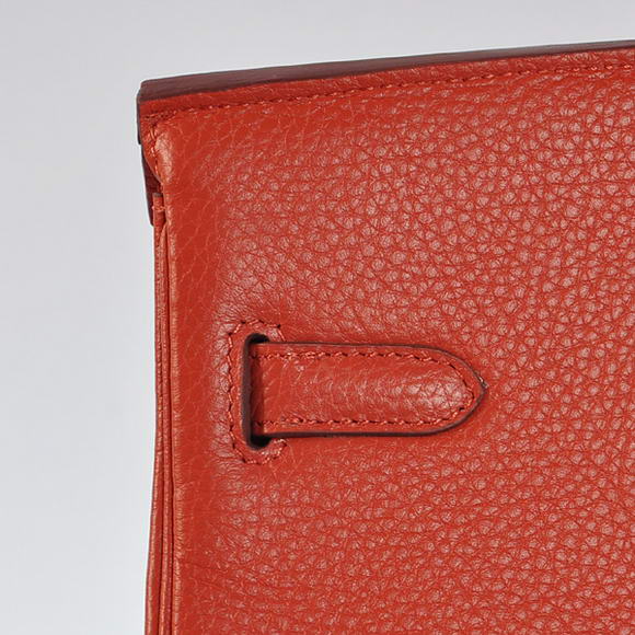 Hermes Birkin 35CM Tote Bags Togo Leather Mid Red Golden Hermes Birkin 35CM Tote Bags Togo Leather Mid Red Golden